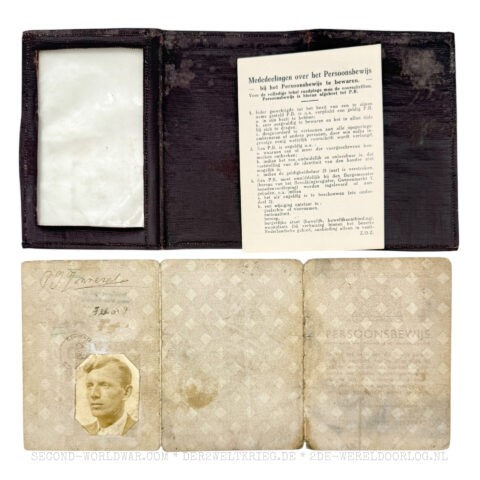 Dutch ID Amsterdam with cover