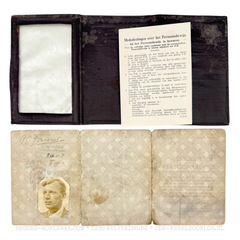 Dutch ID Amsterdam with cover