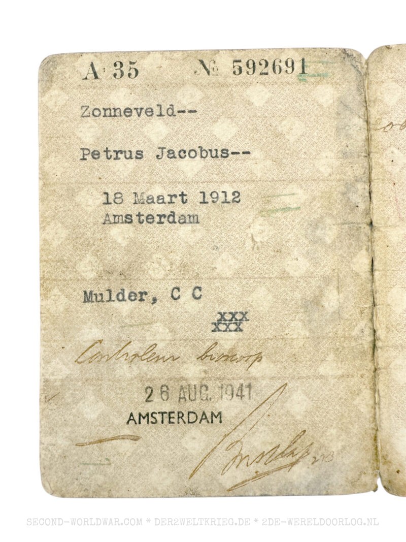 Dutch ID Amsterdam with cover - Image 4
