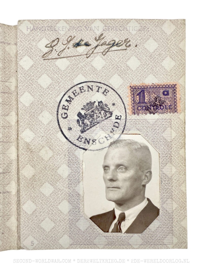 Dutch ID Enschede with cover - Image 3