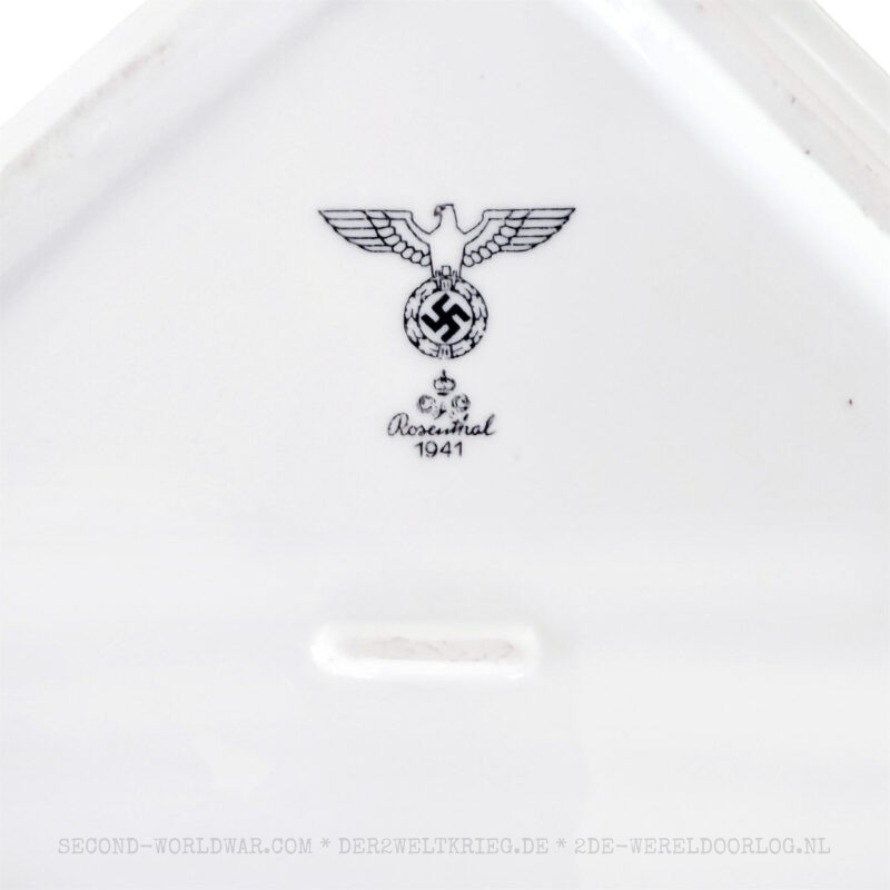 German porcelain salad bowl Rosenthal 1941 - Image 4