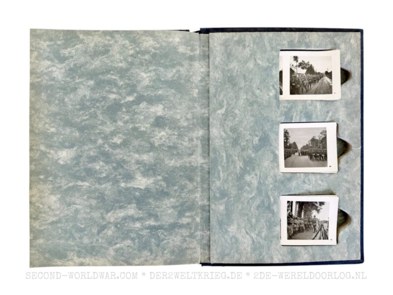 Die Soldaten des Führers im Felde hardcover book (blue) with 100 stereo photographs and glasses - Image 3