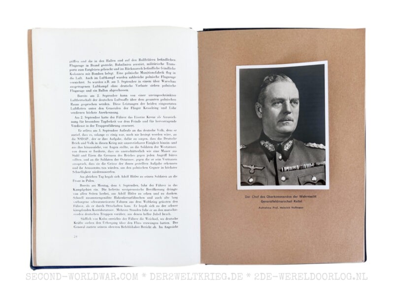 Die Soldaten des Führers im Felde hardcover book (blue) with 100 stereo photographs and glasses - Image 7