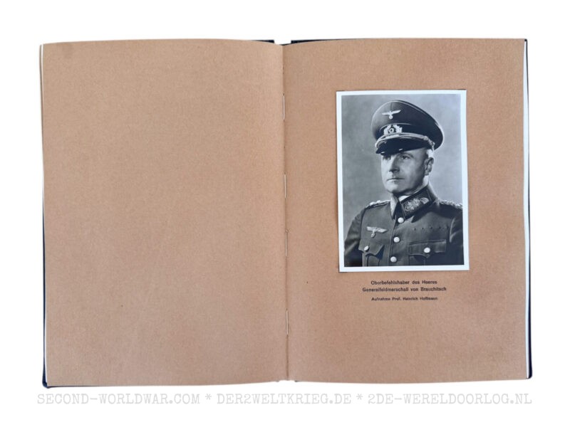 Die Soldaten des Führers im Felde hardcover book (blue) with 100 stereo photographs and glasses - Image 8