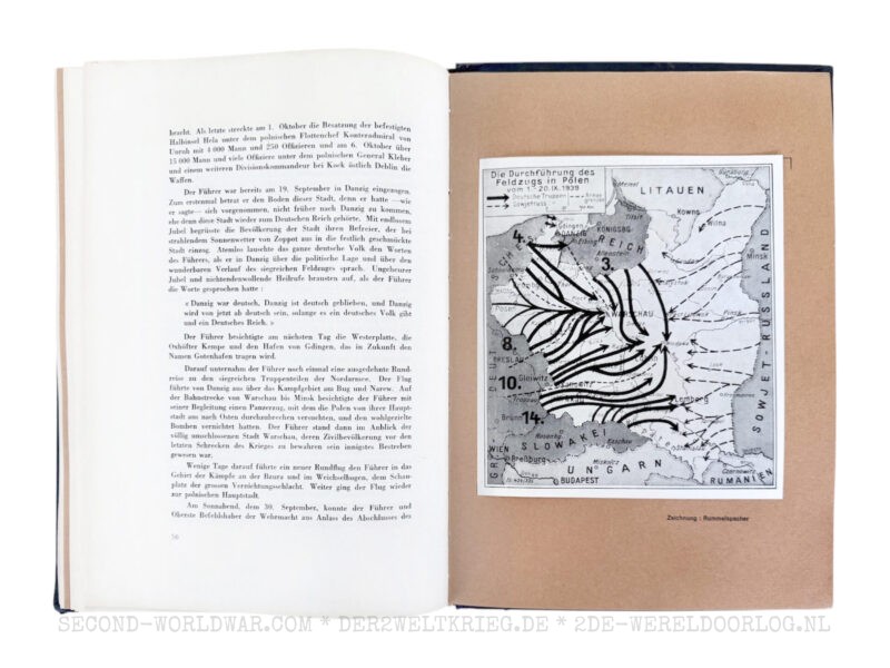 Die Soldaten des Führers im Felde hardcover book (blue) with 100 stereo photographs and glasses - Image 10