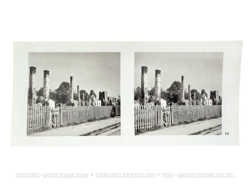 Die Soldaten des Führers im Felde stereo photograph number 77