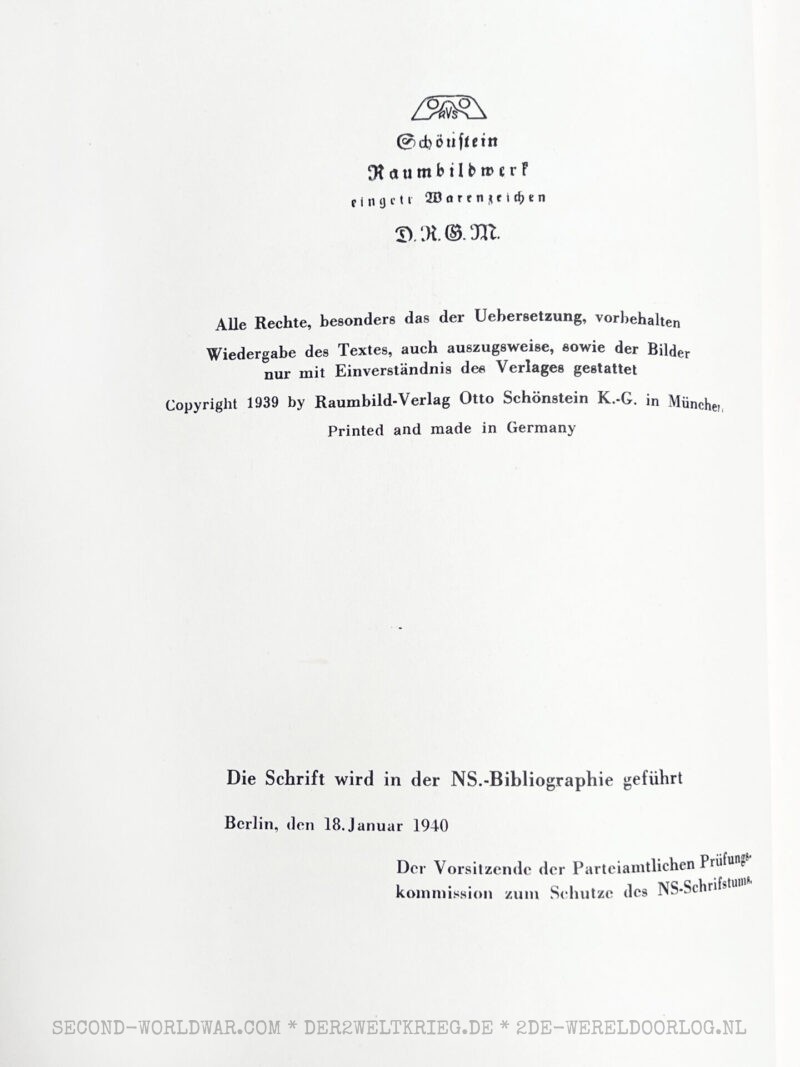 Die Soldaten des Führers im Felde hardcover book (green) with 100 stereo photographs and glasses - Image 4