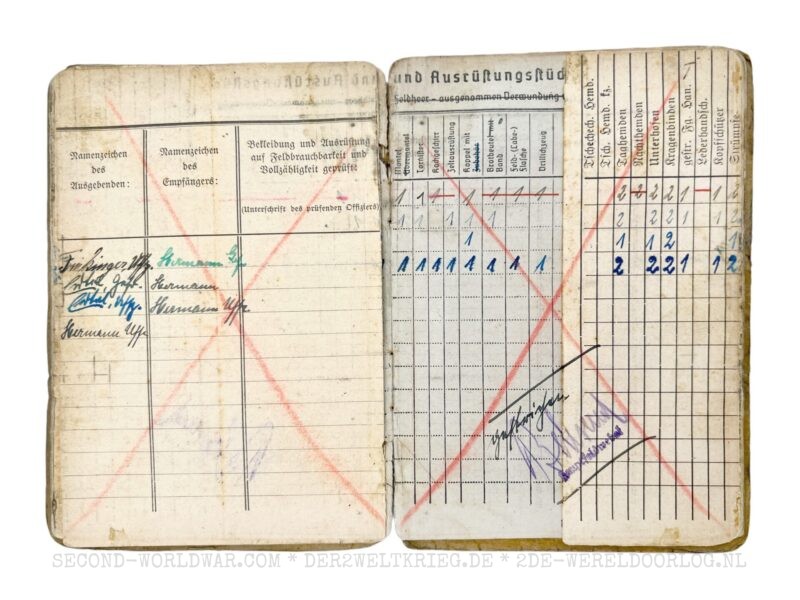 Wehrmacht Soldbuch 1944 - Image 7