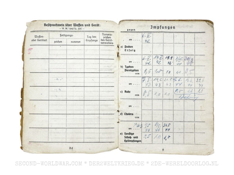Wehrmacht Soldbuch with French certificate of discharge - Image 6