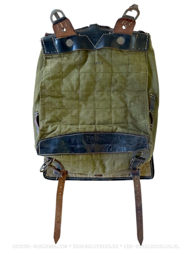 German Wehrmacht Backpack (Tornister 39) 'Affe' 1942 - Image 2