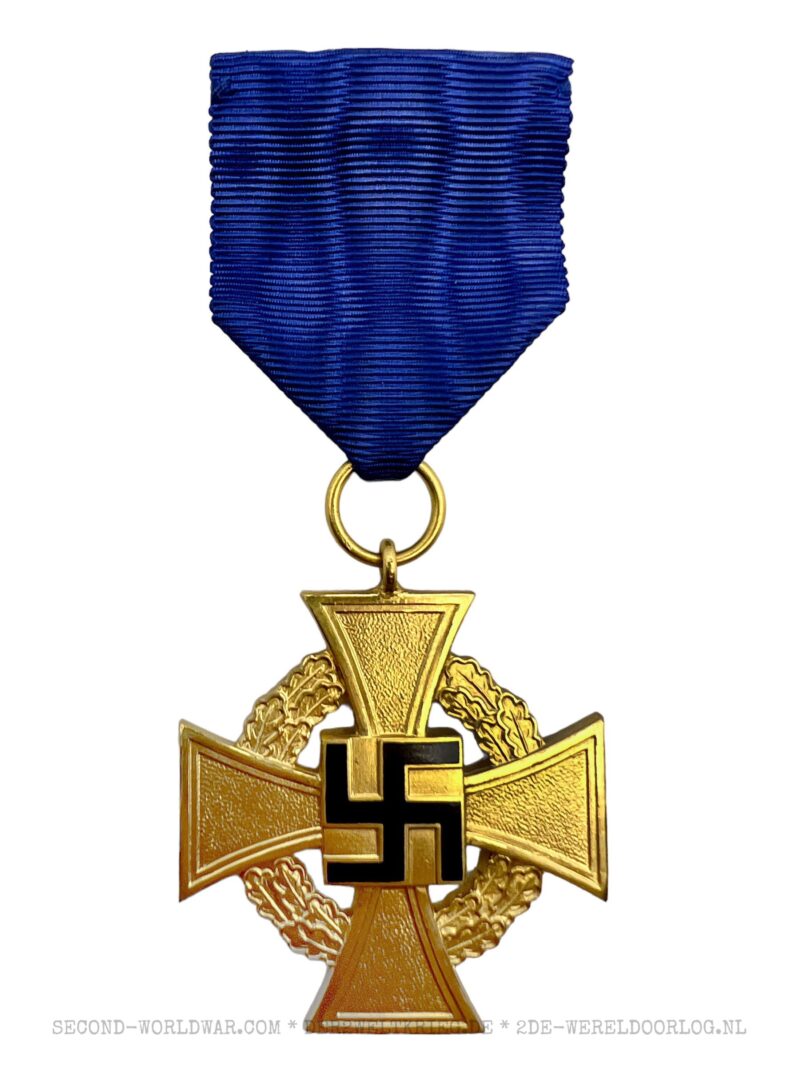 German Civil Service Faithful Service Medal (Treudienst-Ehrenzeichen) first class 40 years