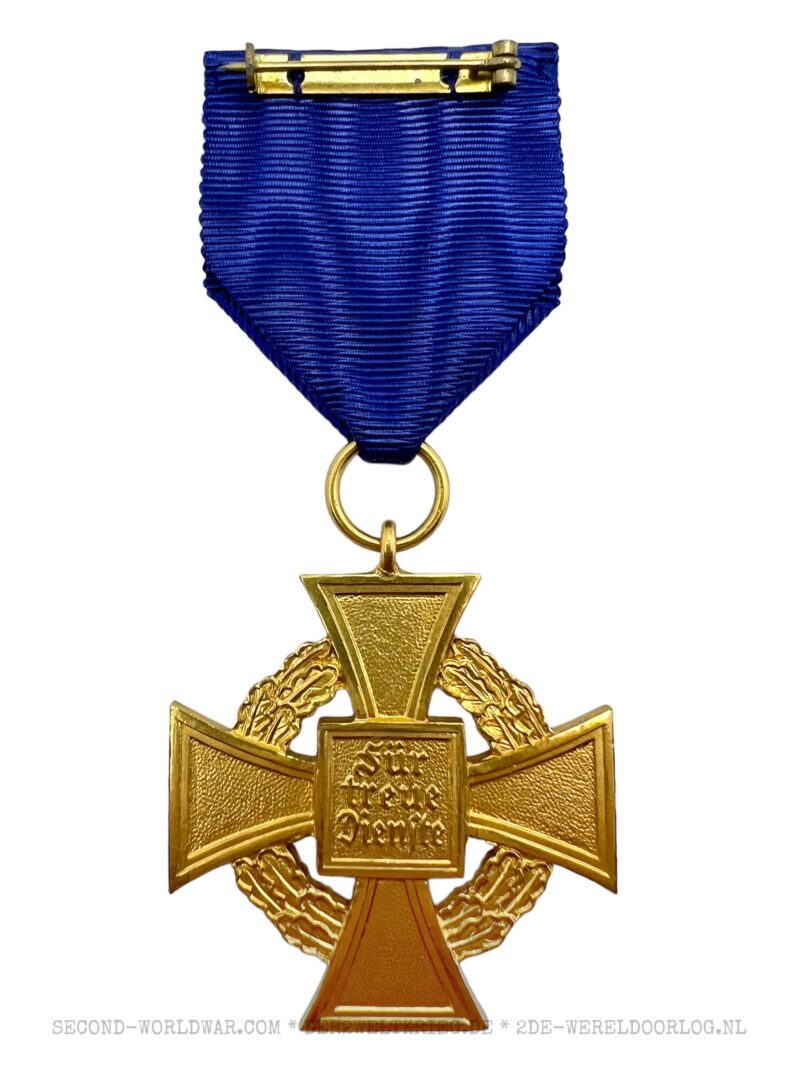 German Civil Service Faithful Service Medal (Treudienst-Ehrenzeichen) first class 40 years - Image 2