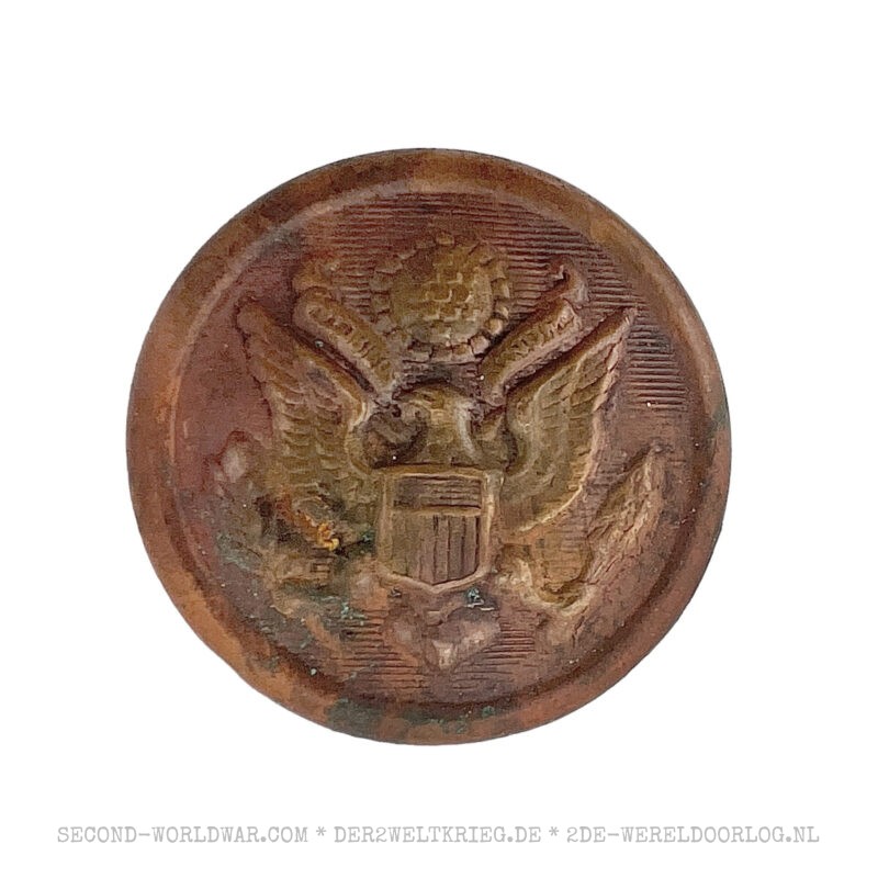 US Army uniform button bronze