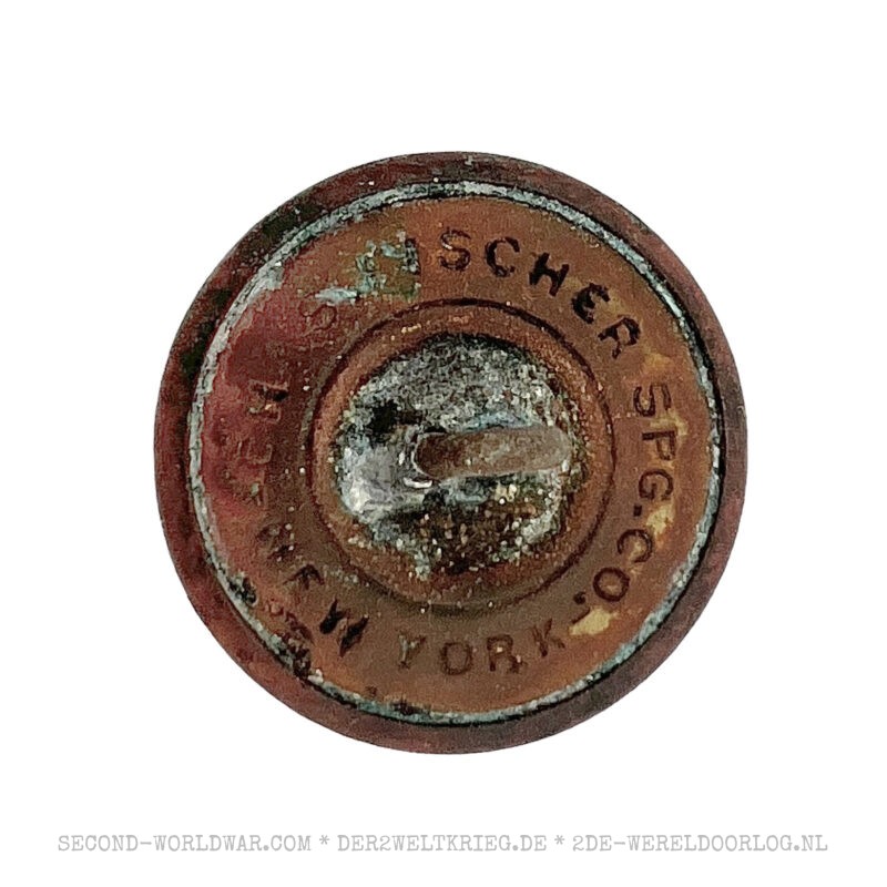 US Army uniform button bronze - Image 2