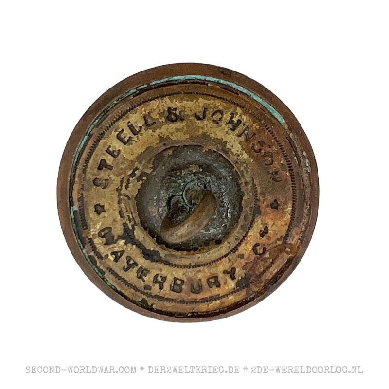 US Army uniform button bronze - Image 2