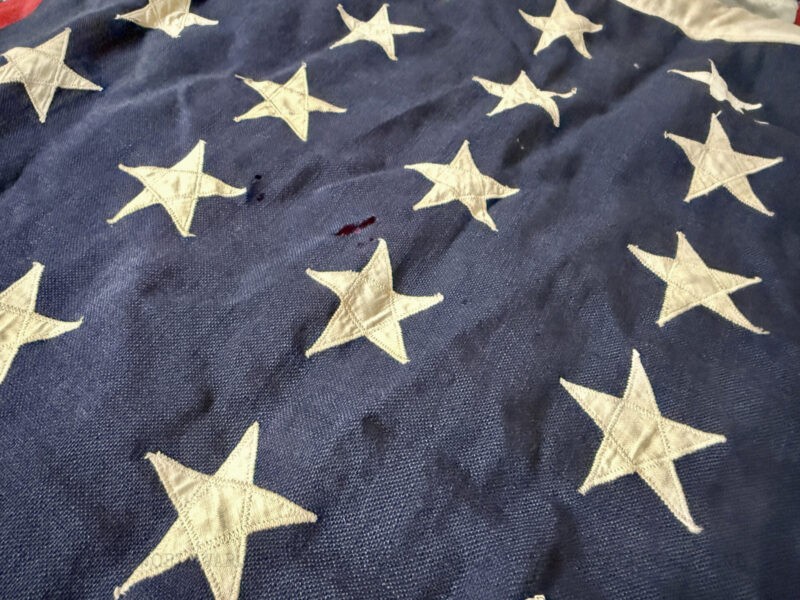US 48 Star Flag Wool - Image 5