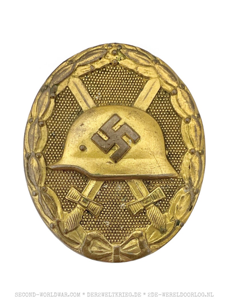 German Wound Badge gold 30 with LDO case - Image 2