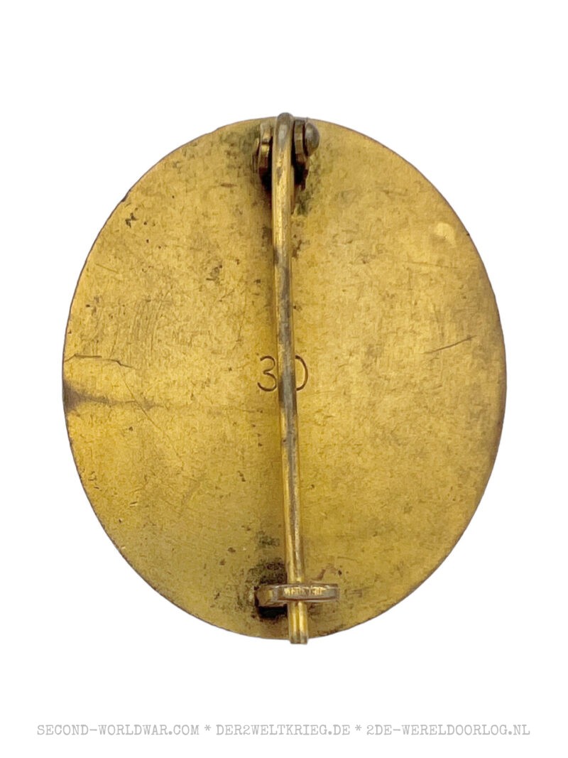 German Wound Badge gold 30 with LDO case - Image 3