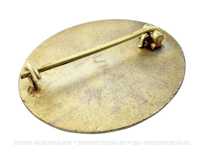German Wound Badge gold L/14 with LDO case - Image 7