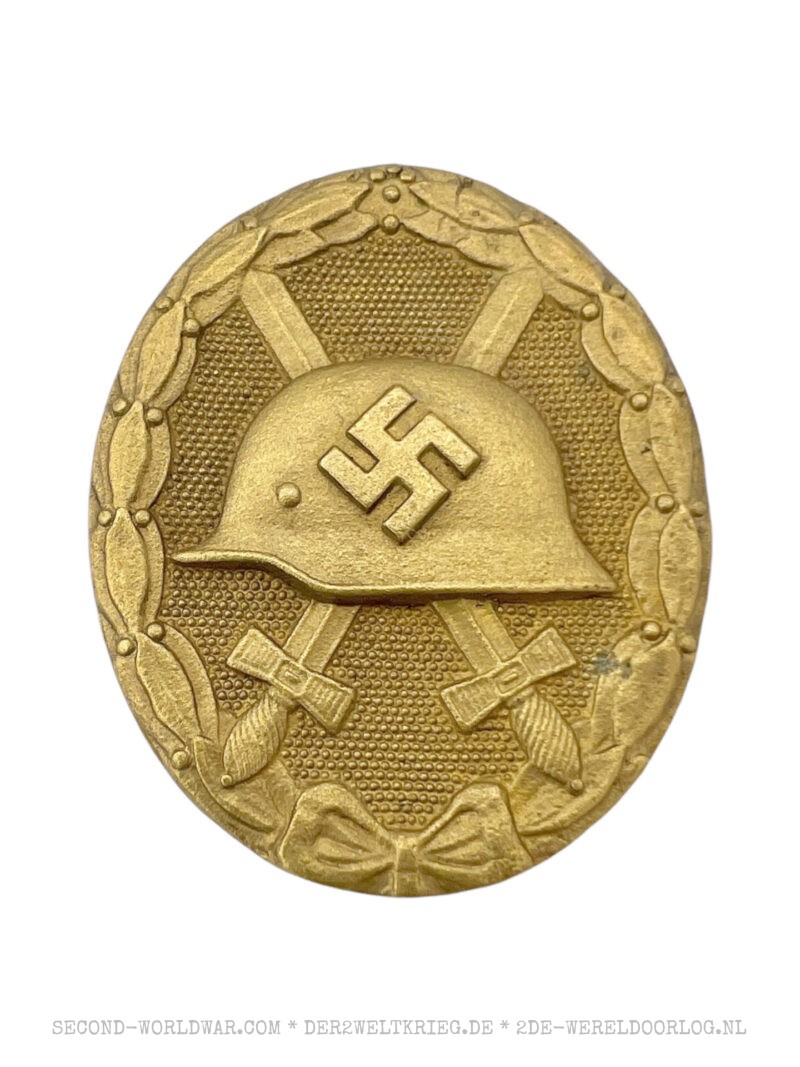 German Wound Badge gold 30 with Hauptmünzamt case - Image 6