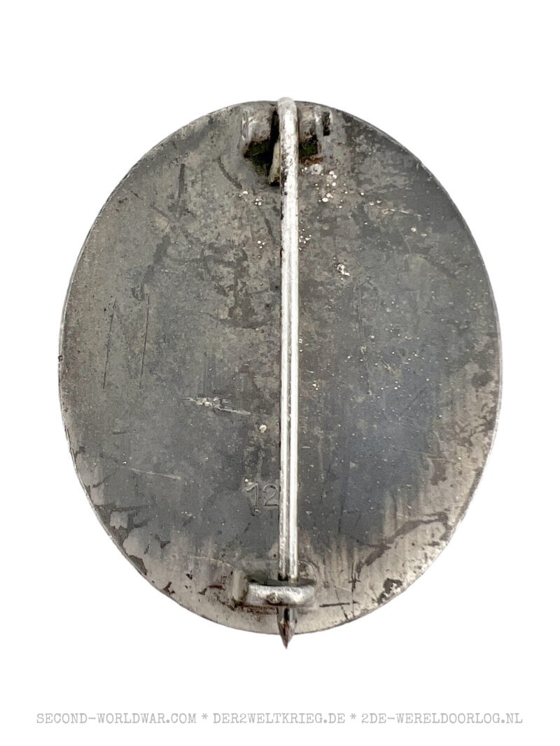 German Wound Badge silver 127 - Image 2