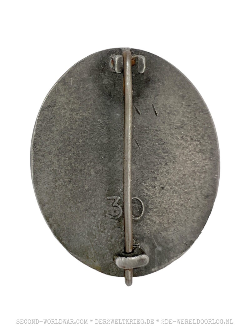 German Wound Badge silver 30 with case - Image 7