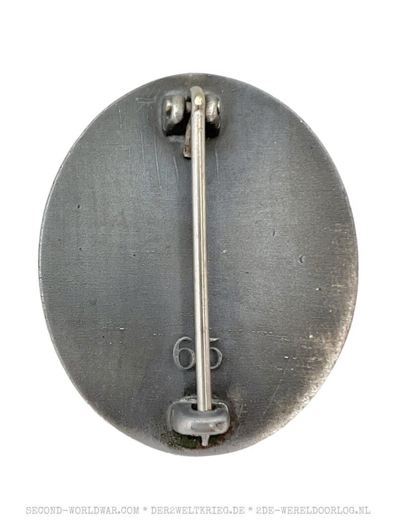 German Wound Badge silver 65 Klein & Quenzer - Image 2