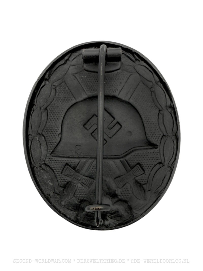 German Wound Badge black 3 Wilhelm Deumer - Image 2