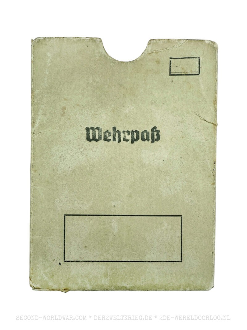 German Wehrpass cover